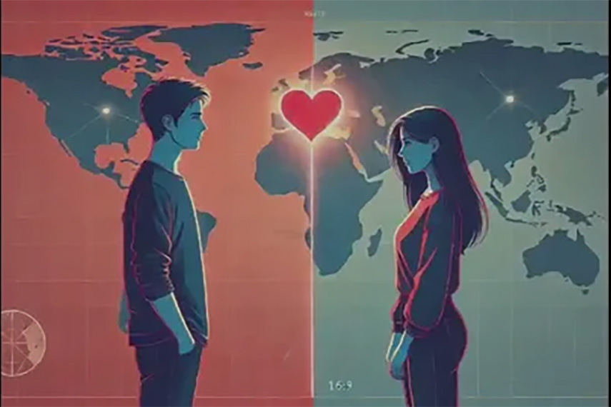 پێوەندی-و-دڵداری-لە-ڕێگای-دوورەوە